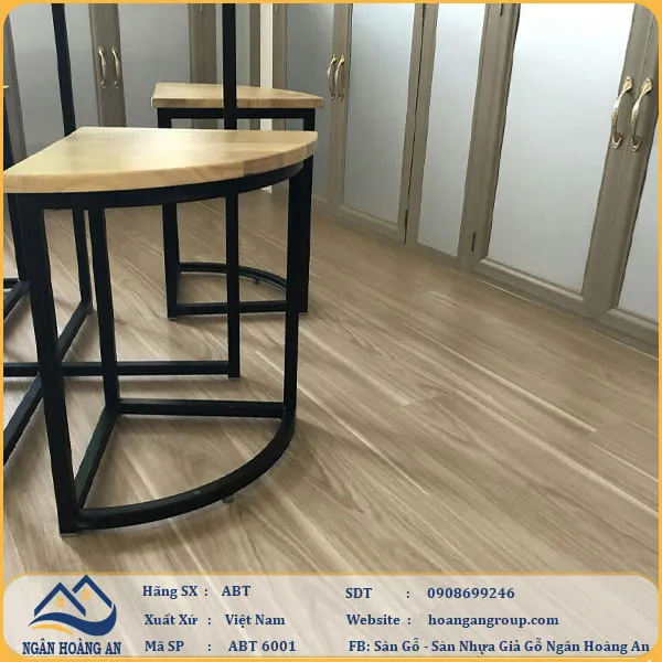 Sàn Nhựa Hèm Khoá ABT6001 4mm